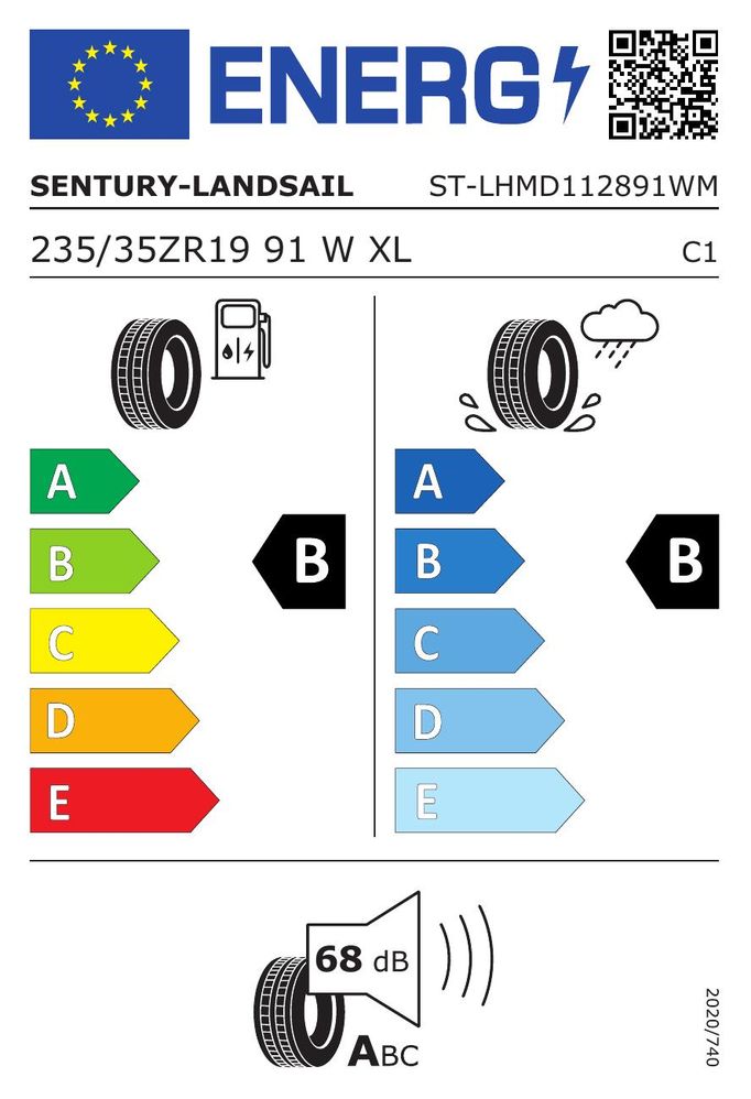 Landsail Sentury/LS Qirin 235/35R19 91W
